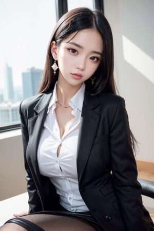 AI룩북 / LOOKBOOK / 강의실에서 오피스룩