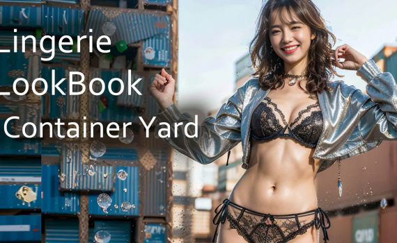 Container Yard 正妹 性感美女 正妹 Container Yard look