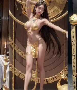 Ai Art Lookbook Secrets of the Bikini Egyptian Goddess &#8211; 비키니 이집트 여신의 은밀한 비밀