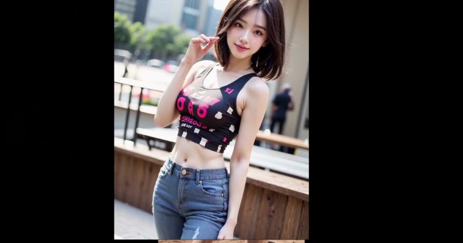 AIlookbook seethrough, beach, maid, bicycle ETC