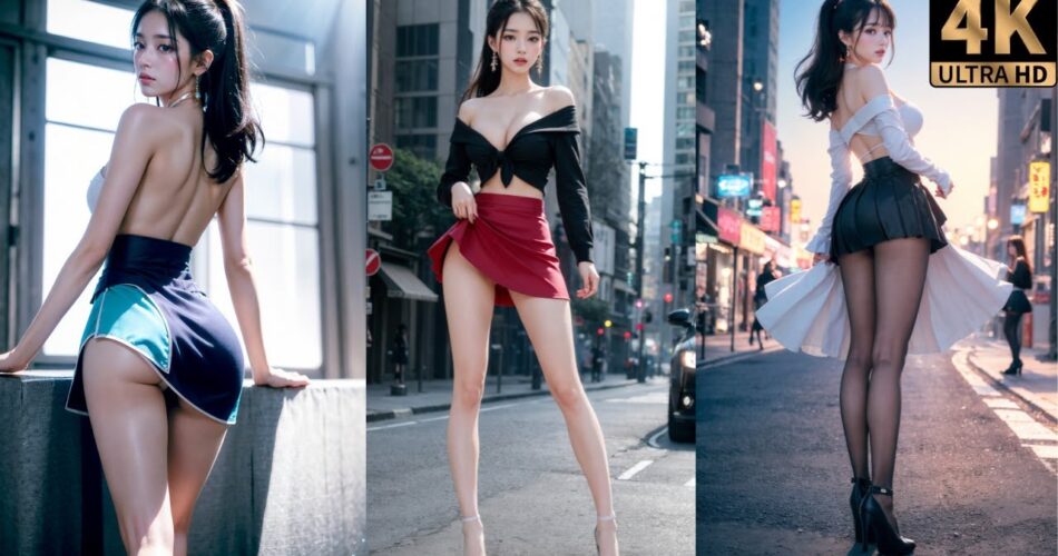 Miniskirt | Lookbook | 4K | AI Art Lab