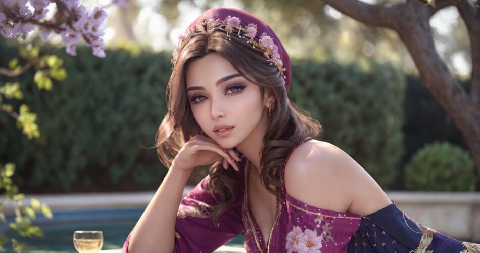 [Ai Journey] High Fashion [Middle East Model]   #Ai저니 #HighFashion #HauteCouture #MiddleEastModel