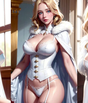 Emma Frost Cosplay By AI Art LookBook