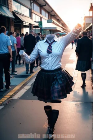 Toru Hagakure (My Hero Acadamia) by AIcandy | ai photo