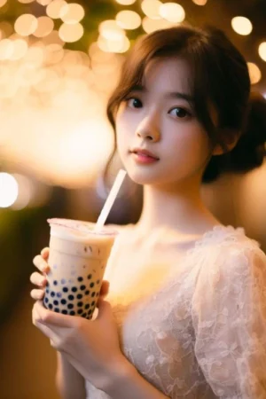 Bona tea girls by Curator | ai photo