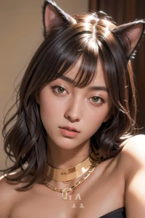 Cat girl by Gasia AI | ai photo